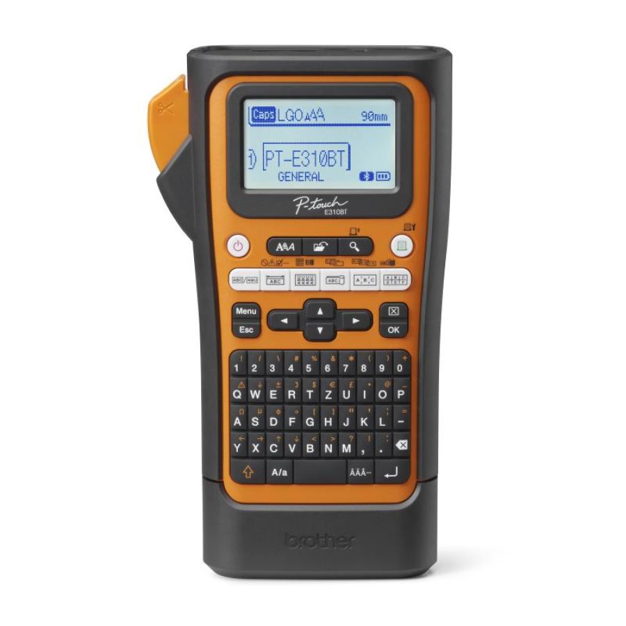 Brother pt-e310btvp stampante per etichette (cd) trasferimento termico 180 x 180 dpi 20 mm/s con cavo e senza cavo hse/tze