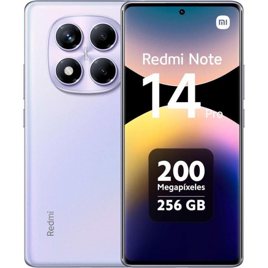 Xiaomi redmi note 14 4g mist purple 8/256gb dual sim - (garanzia italia - no brand)