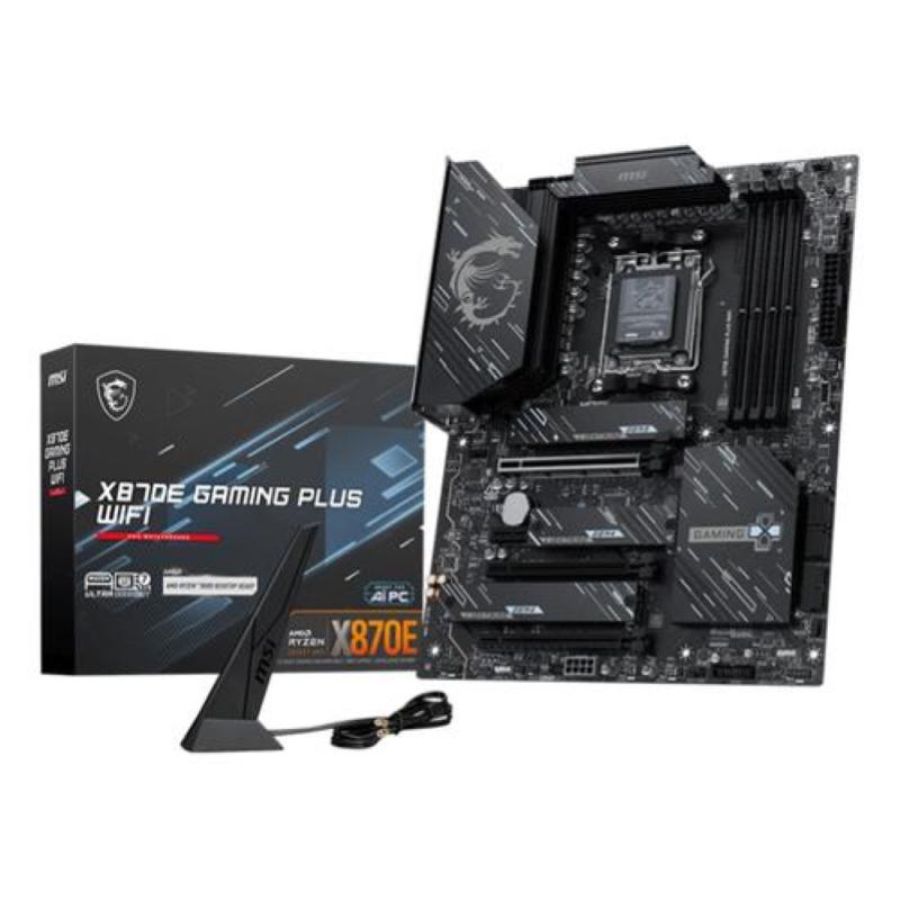 Msi mb amd x870e gaming plus wifi qualcomm ncm865,ddr5,hdmi type-c