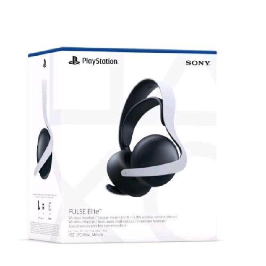 Sony ps5 pulse elite cuffie wireless over-ear con microfono