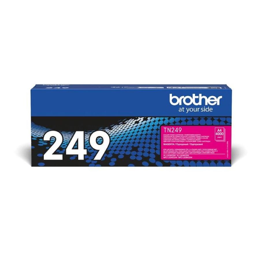 Brother tn-249m cartuccia toner 1 pz originale magenta