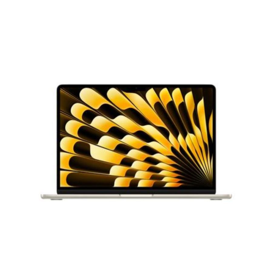 Apple 13-inch macbook air apple m4 chip with 10-core cpu and 10-core gpu 16gb 512gb ssd starlight