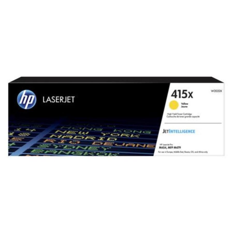 Hp toner 415x, giallo laserjet m454/m479, 6.000 pag hp toner 415x, giallo laserjet m454/m479, 6.000 pa