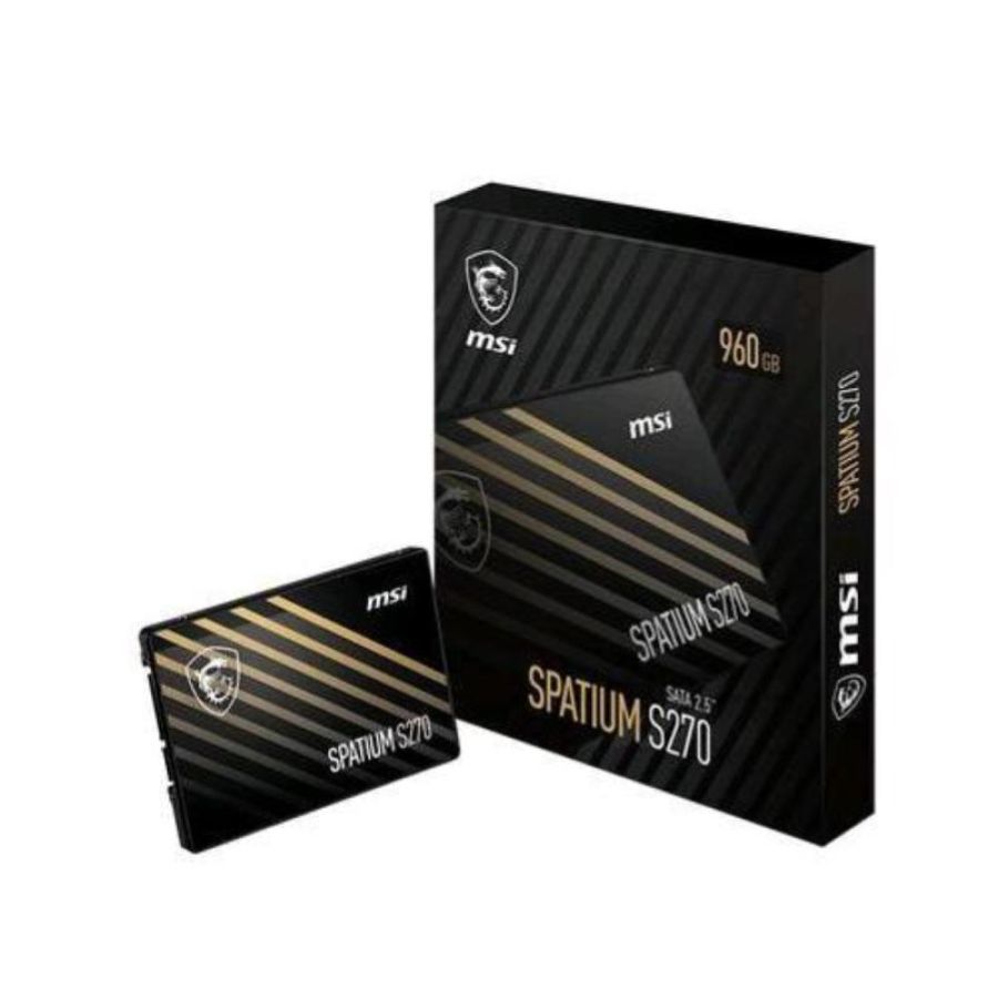 Msi spatium s270 ssd 240gb sata 2.5 read/write 500/400 mbps