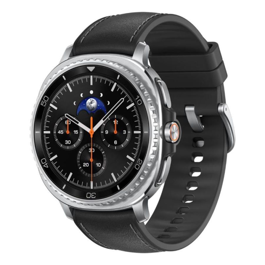 Samsung galaxy watch 8 classic 3,3 cm (1.3\) amoled 46 mm digitale 438 x 438 pixel touch screen argento wi-fi gps (satellitare)