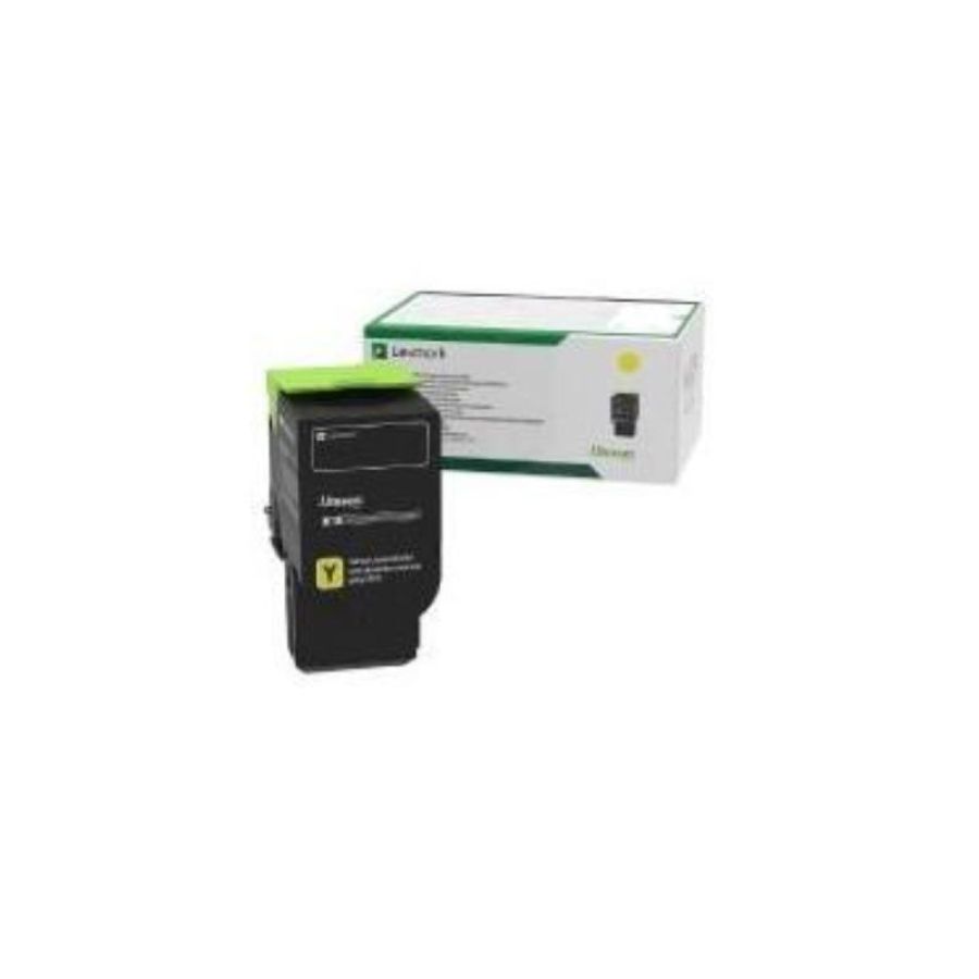 Lexmark 78c20y0 cartuccia toner 1 pz originale giallo