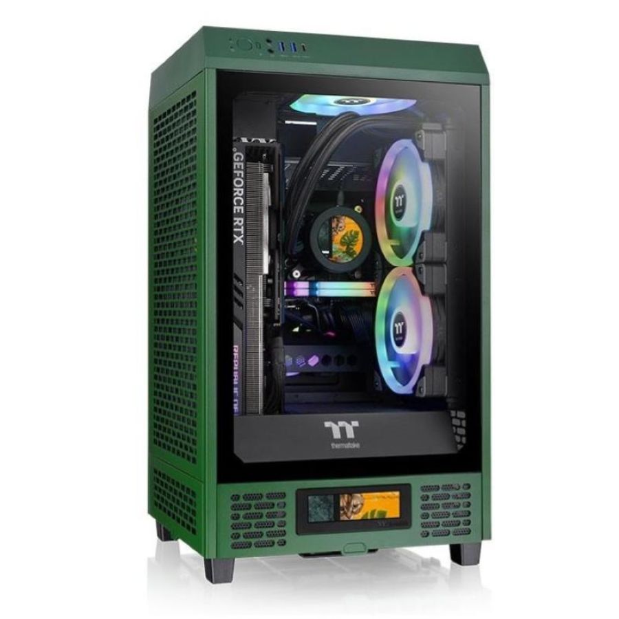 Thermaltake tower 200 mini tower verde