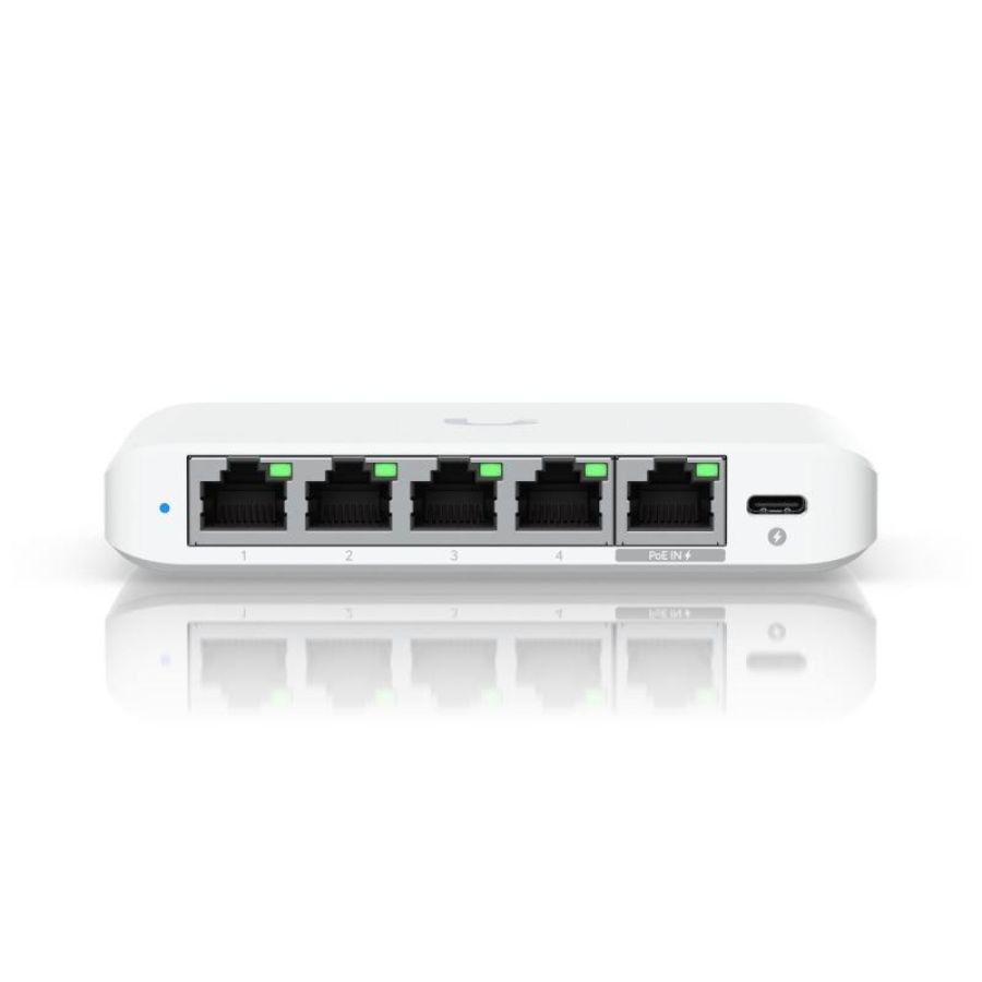 Ubiquiti unifi flex mini 2.5g gestito 2.5g ethernet (100/1000/2500) supporto power over ethernet (poe) desktop bianco