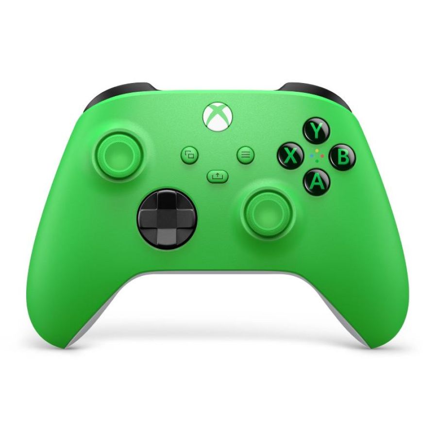 Microsoft controller wireless per xbox - velocity green