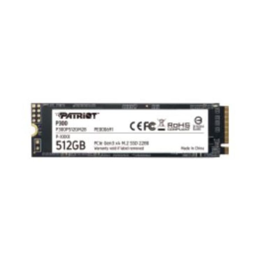 Patriot ssd interno p300 512gb m.2 pcie r/w 1700/1200 gen 3x4