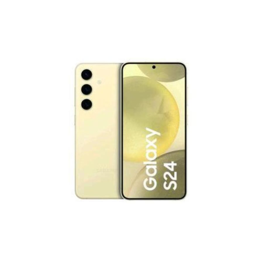 Samsung s921 galaxy s24 5g 6.2 fhd+ octa core 128gb ram 8gb 5g ai intelligenza artificiale europa amber yellow