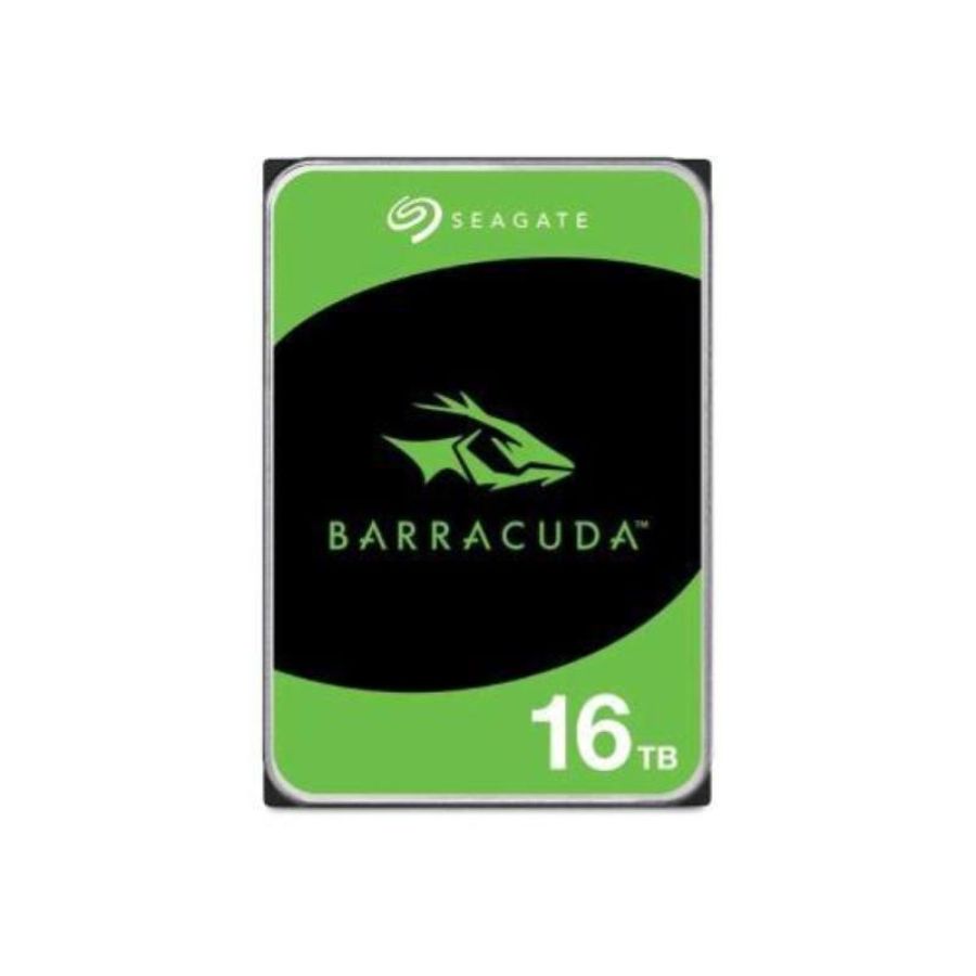Seagate barracuda hdd 16tb interno 3.5 sata 6gb/s buffer: 512mb 7200rpm