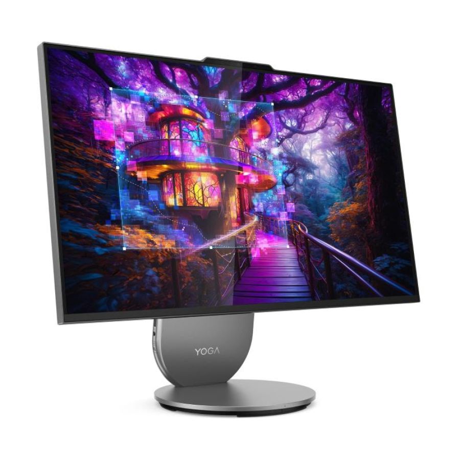 Lenovo yoga aio 27iah10 intel core ultra 9 285h 68,6 cm (27\) 2560 x 1440 pixel pc all-in-one 32 gb lpddr5x-sdram 1 tb ssd