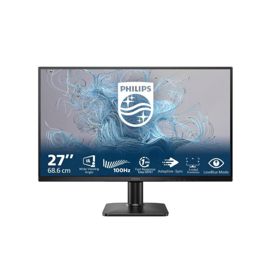 Philips serie 1000 27e2n1100l/00 monitor pc 68,6 cm (27\) 1920 x 1080 pixel full hd lcd nero