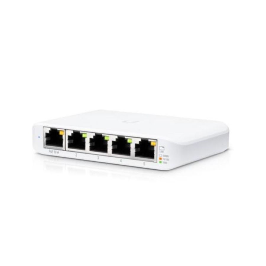 Ubiquiti unifi switch flex mini (3-pack) gestito gigabit ethernet (10/100/1000) supporto power over ethernet (poe) bianco