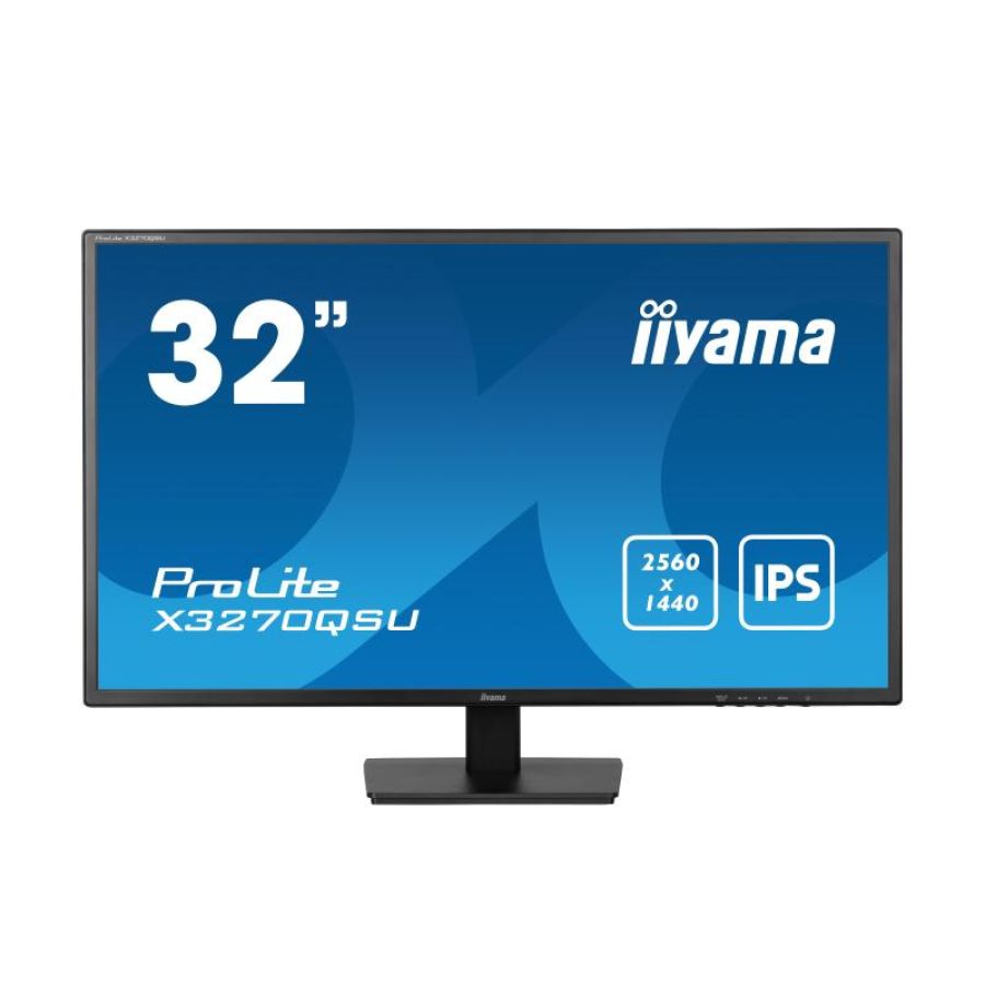Iiyama prolite x3270qsu-b1 monitor pc 81,3 cm (32\) 2560 x 1440 pixel wide quad hd led nero