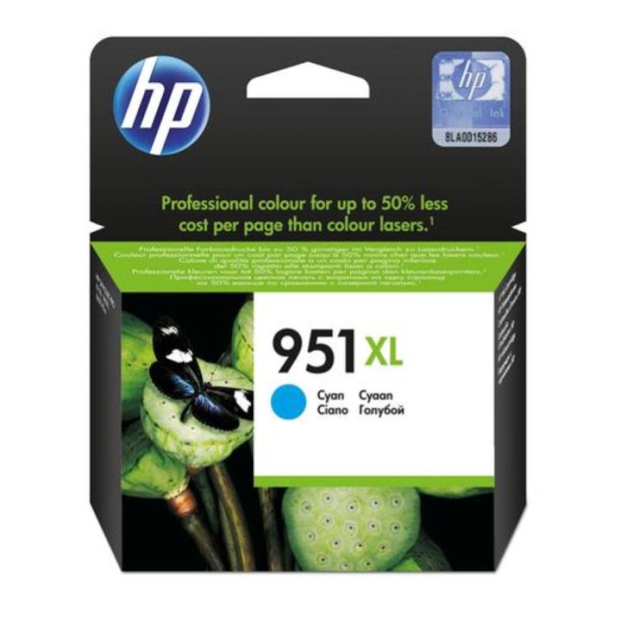 Hp cart ink ciano per oj pro8100/8600 1500pag 951xl