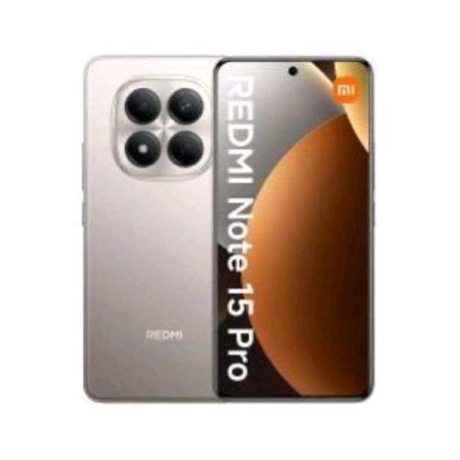 Xiaomi redmi note 15 pro dual sim 6.77 octa core 256gb ram 8gb 4g lte europa titanium