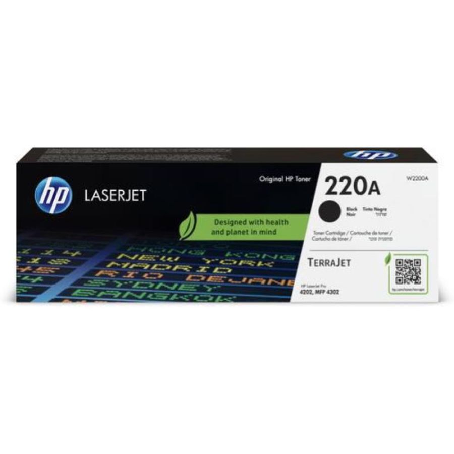 Hp toner 220a, nero, terrajet, lj pro 4202, 4302, 4303, 2.000 pag