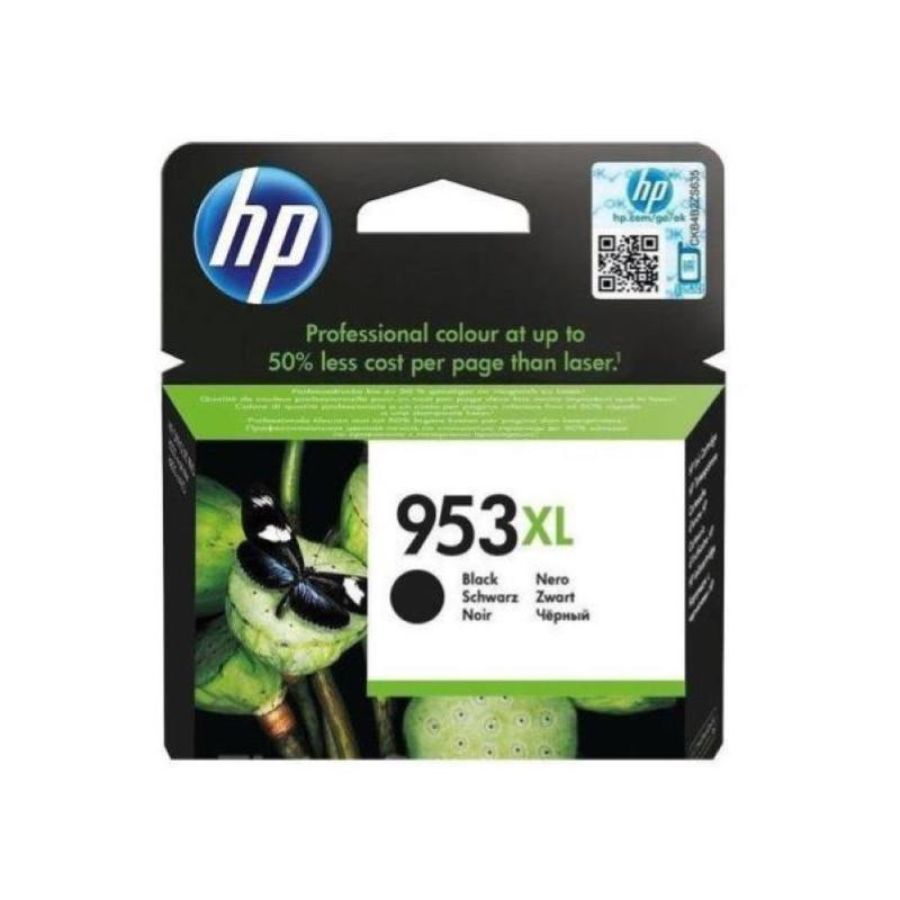 Hp cart ink nero 953xl per oj pro 8210/8740/8730 ts