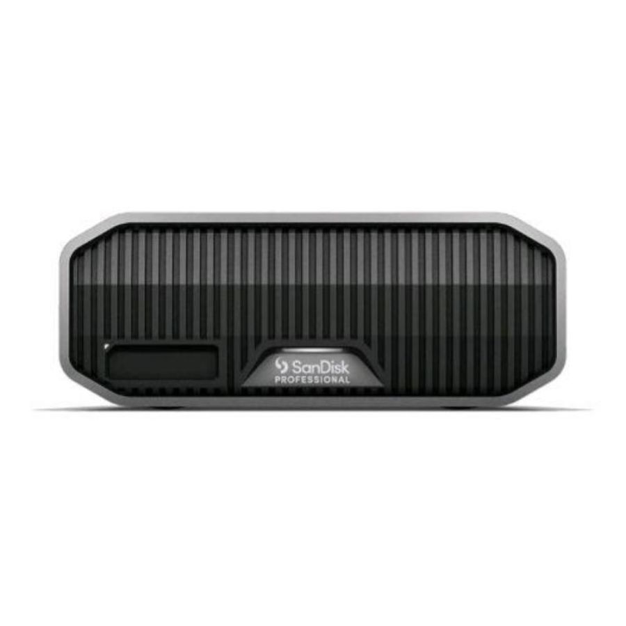 Sandisk g-drive project hdd esterno 26tb usb tipo-c 3.2 gen 2 thunderbolt grigio