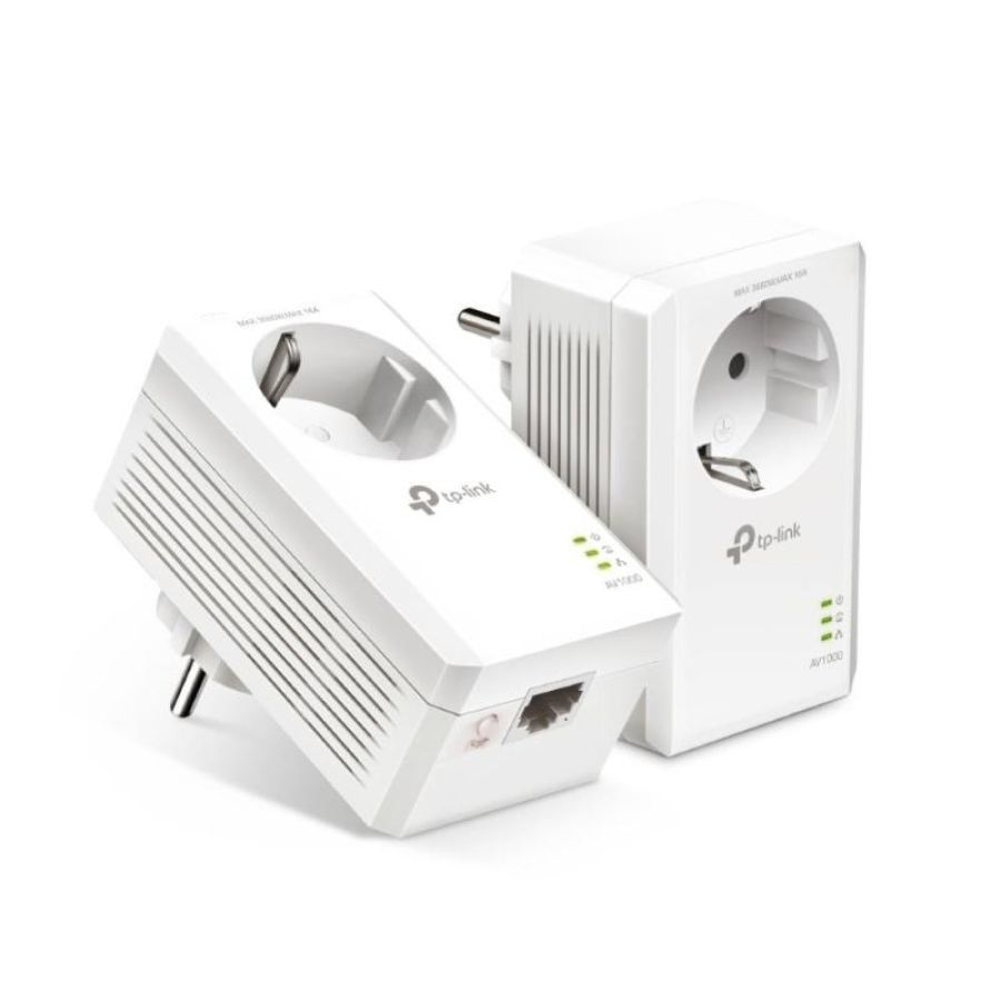 Tp-link tl-pa7017p kit adattatore di rete powerline 1000 mbit/s collegamento ethernet lan bianco 2 pz