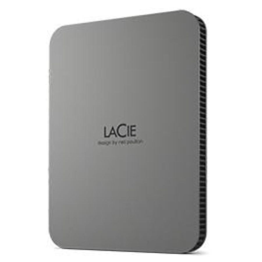 Lacie mobile drive secure disco rigido esterno 2 tb grigio