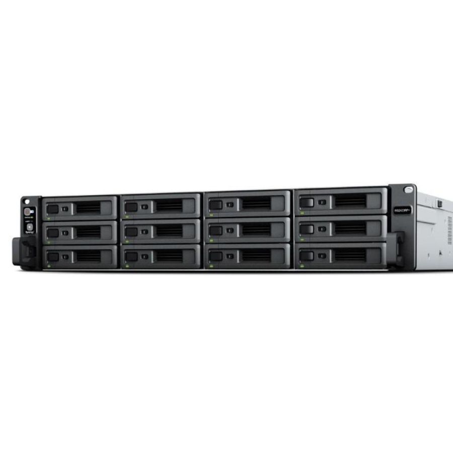 Synology rackstation rs2423+ server nas e di archiviazione armadio (2u) collegamento ethernet lan nero, grigio v1780b