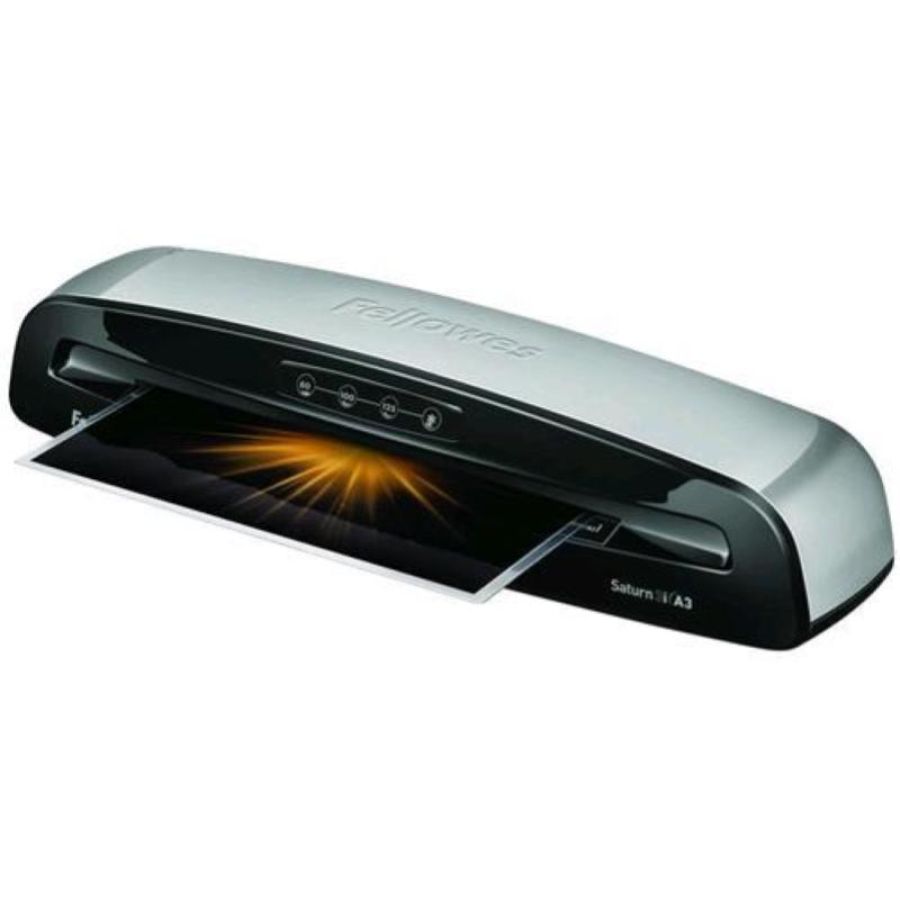 Fellowes saturn 3i plastificatrice a caldo/freddo formato max a3 colore grigio