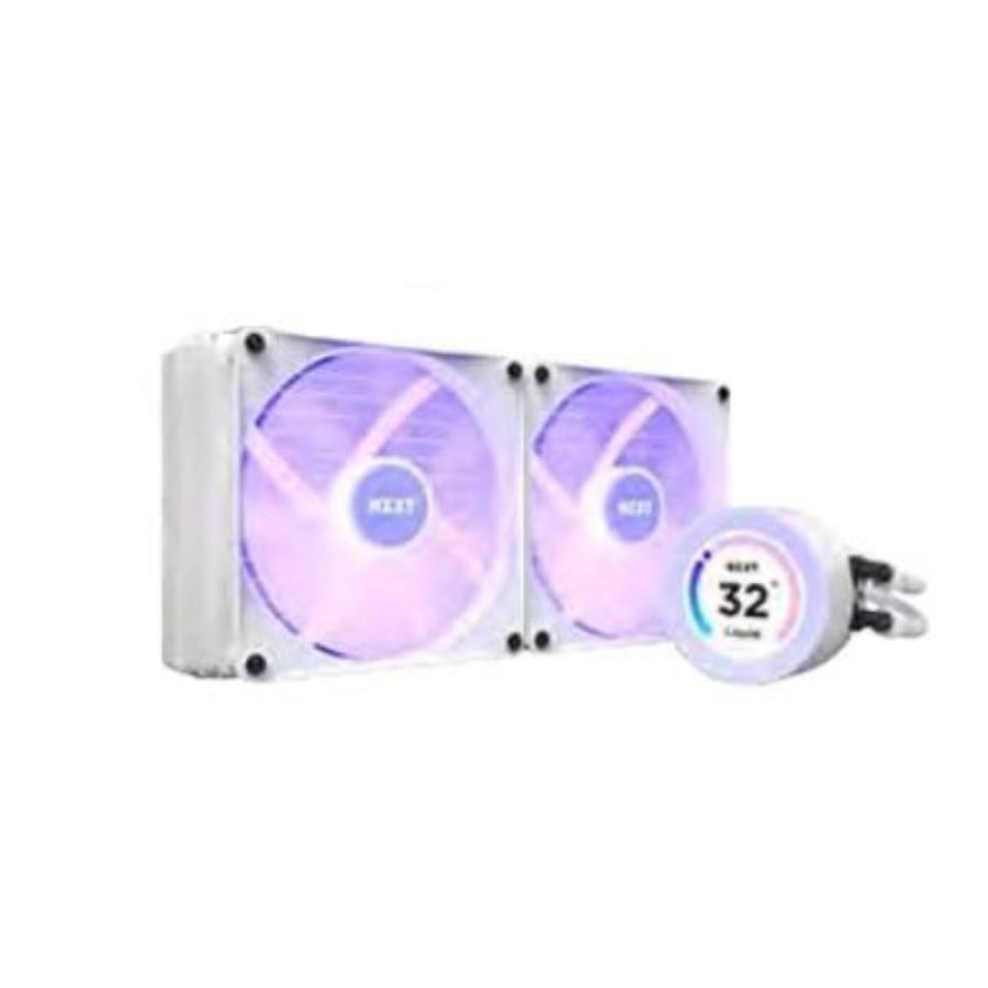 Nzxt kraken elite 280 rgb processore raffreddatore di liquidi tutto in uno 14 cm bianco 1 pz