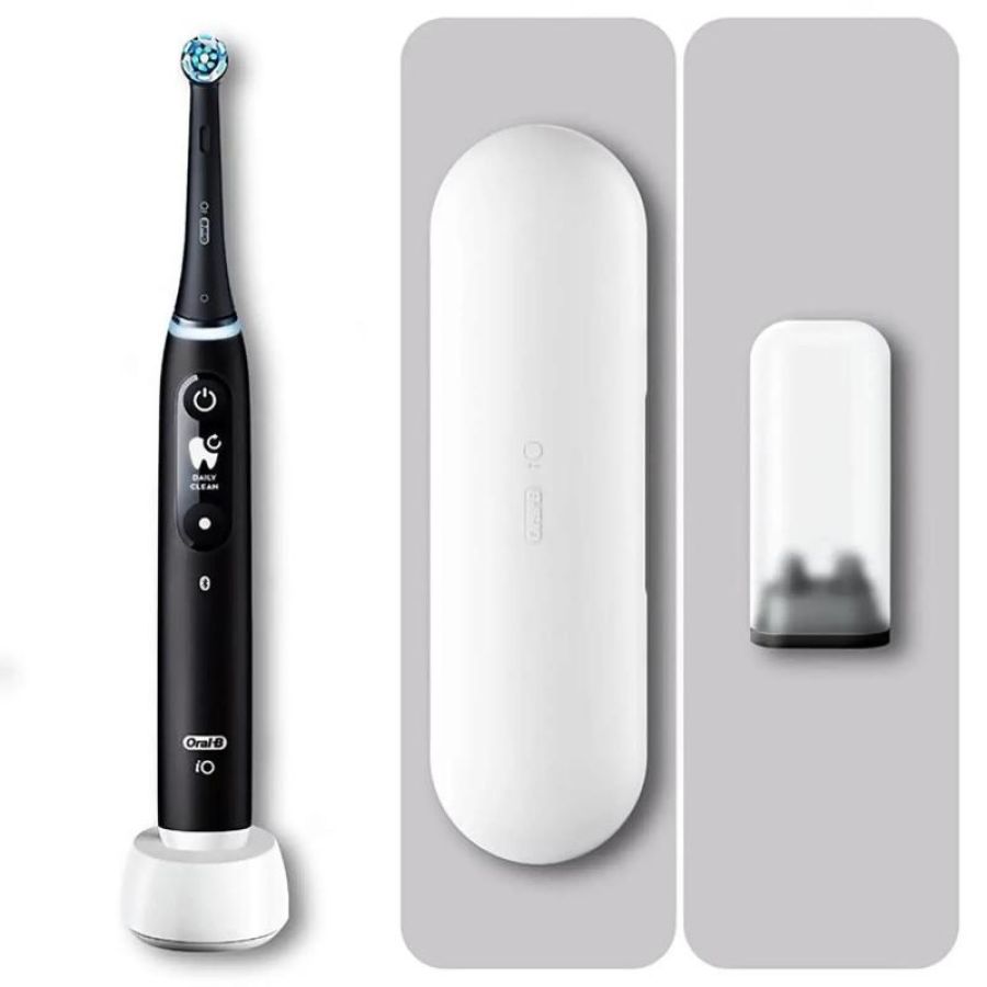 Oral-b io series 6 adulto spazzolino rotante nero