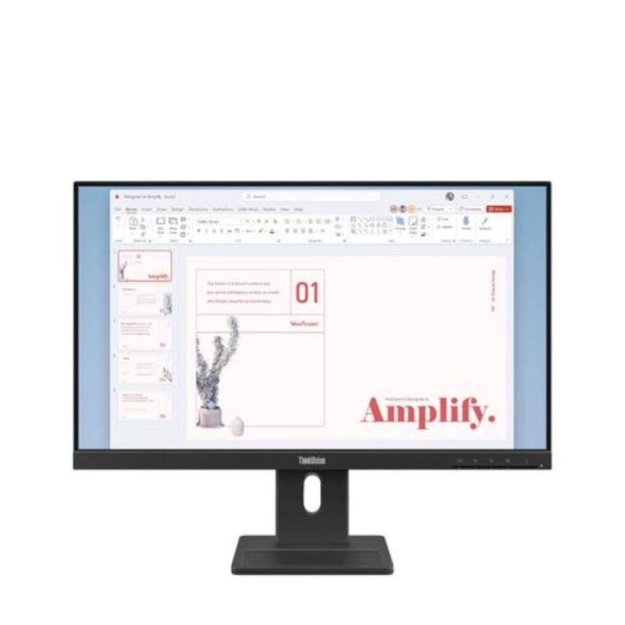 Lenovo monitor 23,8 led ips 16:9 fhd 6ms 250 cdm, pivot, vga/dp/hdmi, e24-40