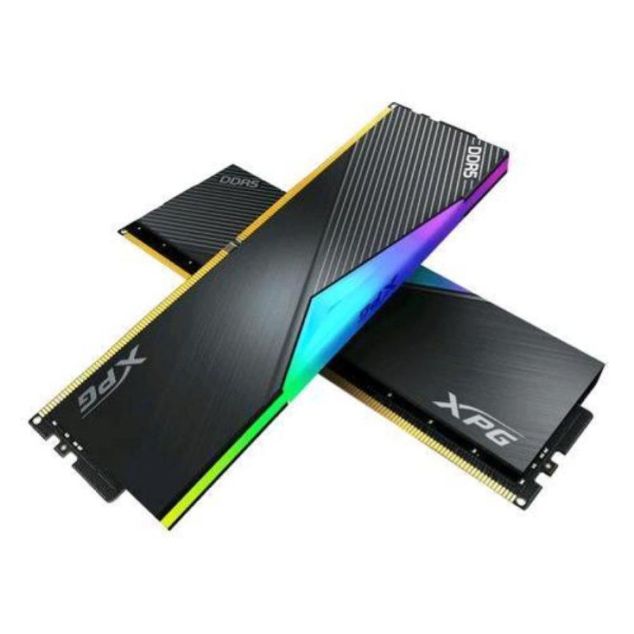 Adata lancer rgb 32gb kit 2 x 16gb ddr5 6.400mhz xmp expo cl 32 dimm
