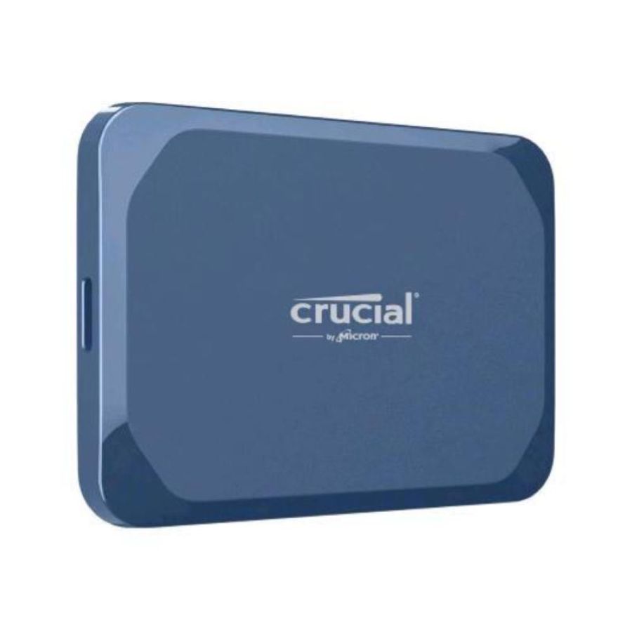 Crucial x10 ssd 4tb esterno portatile crittografato usb-c 3.2 gen 2x2 - 256 bit aes blu