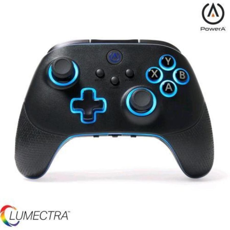 Powera ops v3 pro controller wireless wired bluetooth rgb lumectrapc ricaricabile tasti mappabili nero