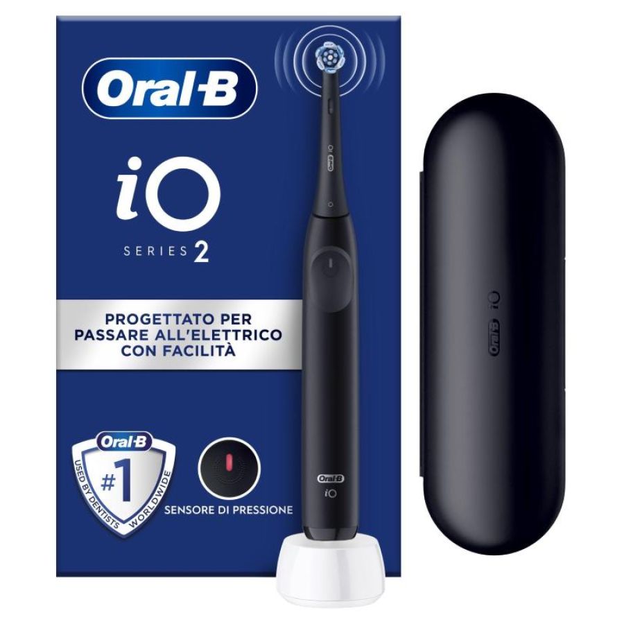 Oral-b io series 2 adulto spazzolino a vibrazione nero