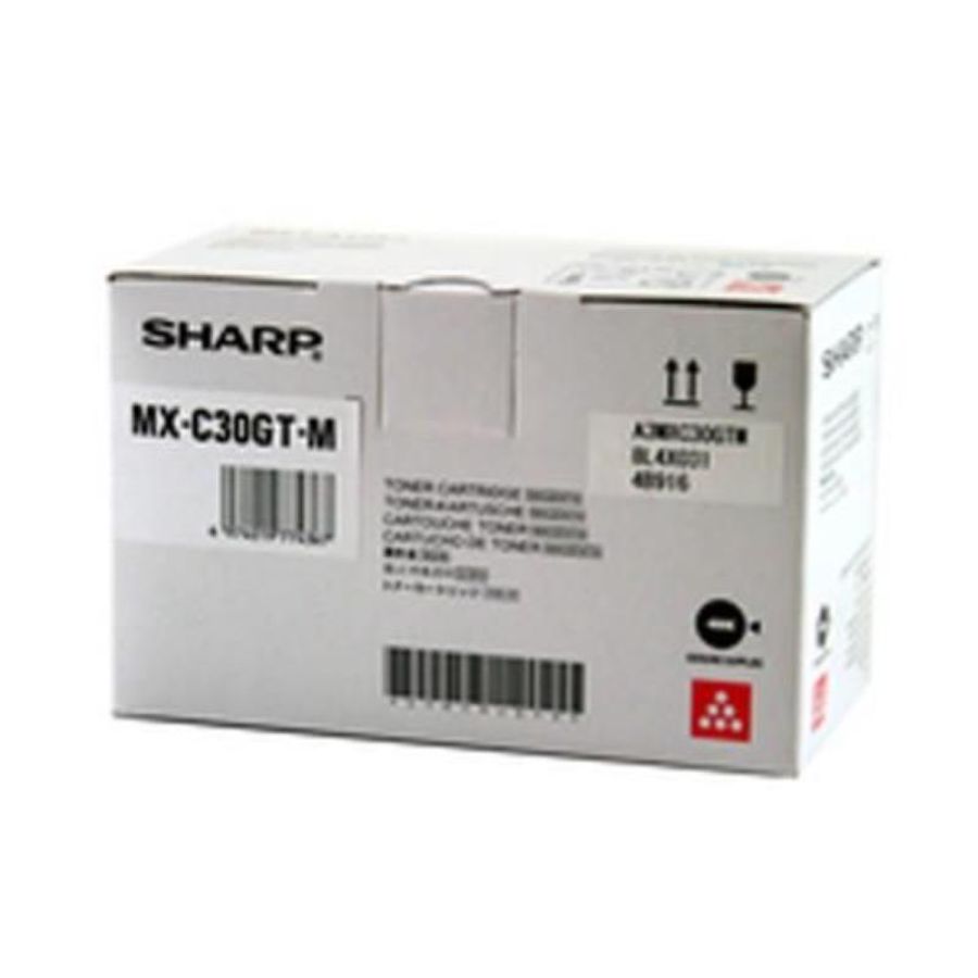 Sharp mxc30gtm cartuccia toner 1 pz originale magenta