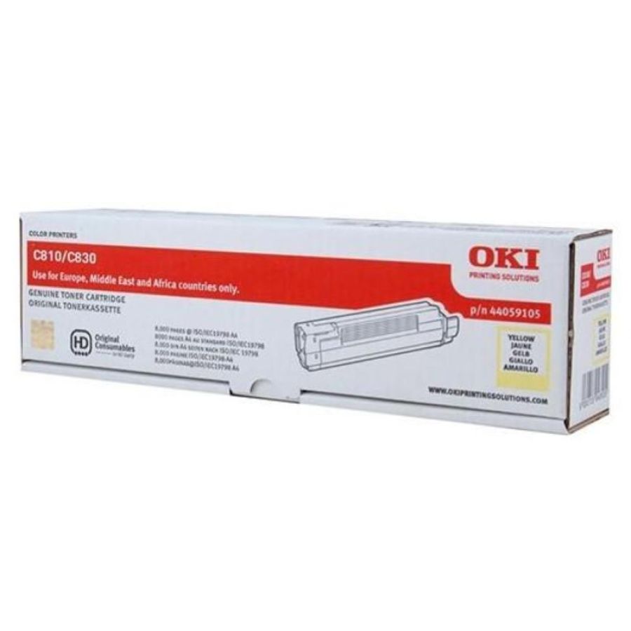 Oki magenta toner cartridge cartuccia toner 1 pz originale