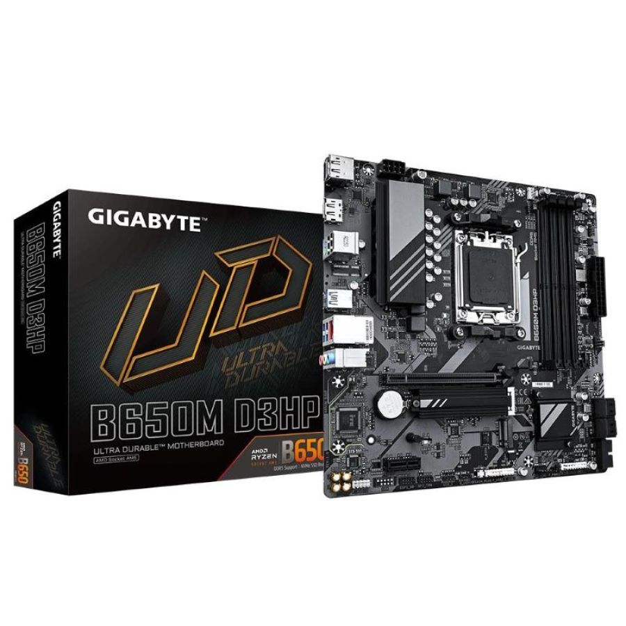 Gigabyte b650m d3hp scheda madre amd b650 presa di corrente am5 micro atx