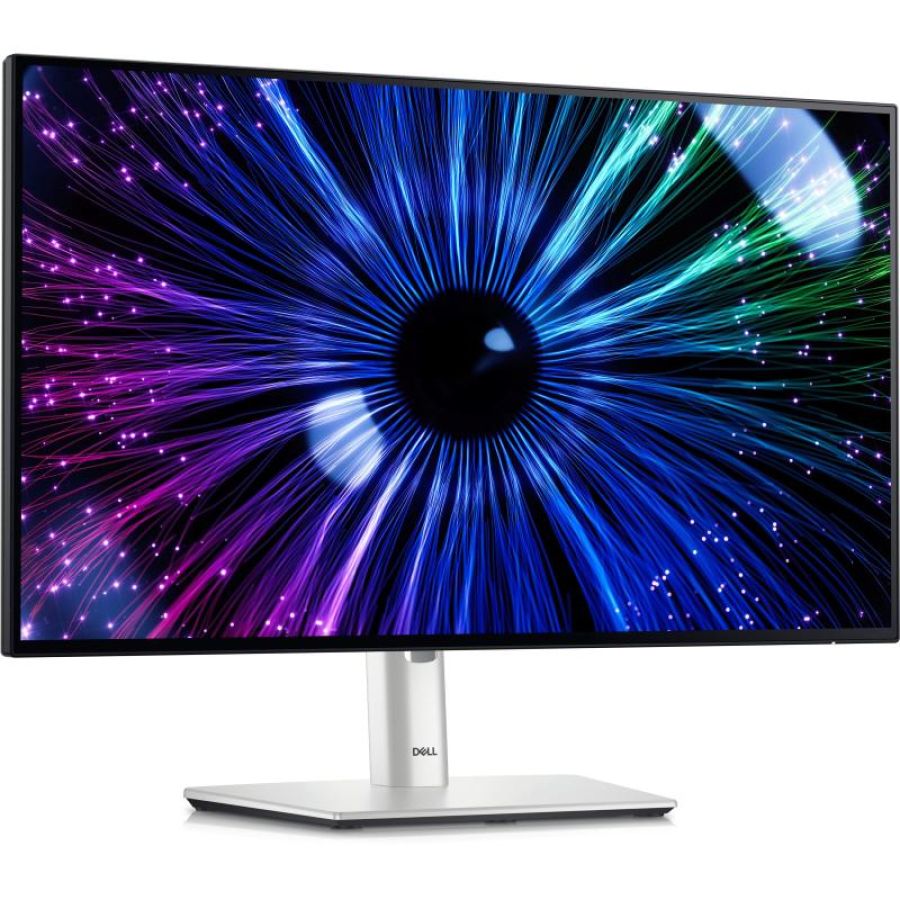Dell ultrasharp u2424he monitor pc 60,5 cm (23.8\) 1920 x 1080 pixel full hd lcd nero, argento