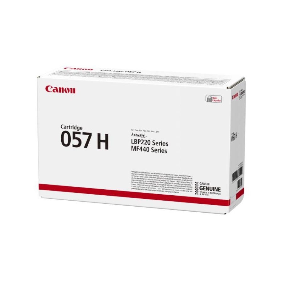 Canon i-sensys 057h cartuccia toner 1 pz originale nero