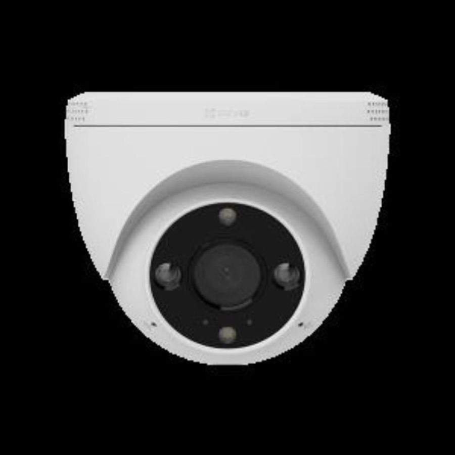 Ezviz h4 telecamera dome da esterno 2k 3mp, wi-fi. visione notturna a colori. intelligenza artificia