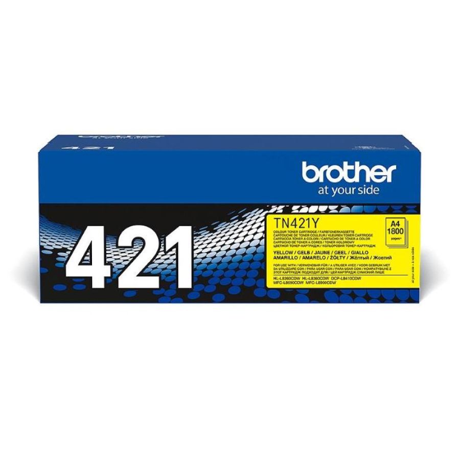 Brother tn-421y cartuccia toner 1 pz originale giallo