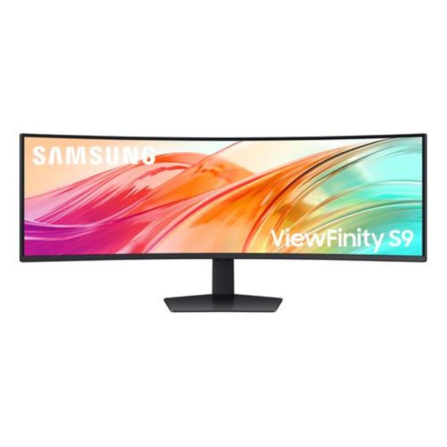 Samsung monitor curvo 49 led va 32:9 dqhd 5ms 350 cdm 120hz, pivot, usb-c dock, dp/hdmi, multimediale, viewfinity s9 s49f95u