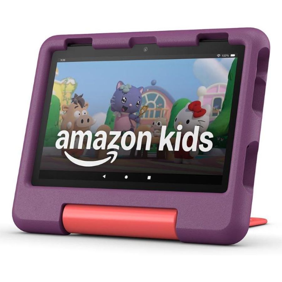 Amazon fire hd 8 kids tablet (2024) wifi 32gb 3 bis 7 jahre violett b0cvdwhgg5