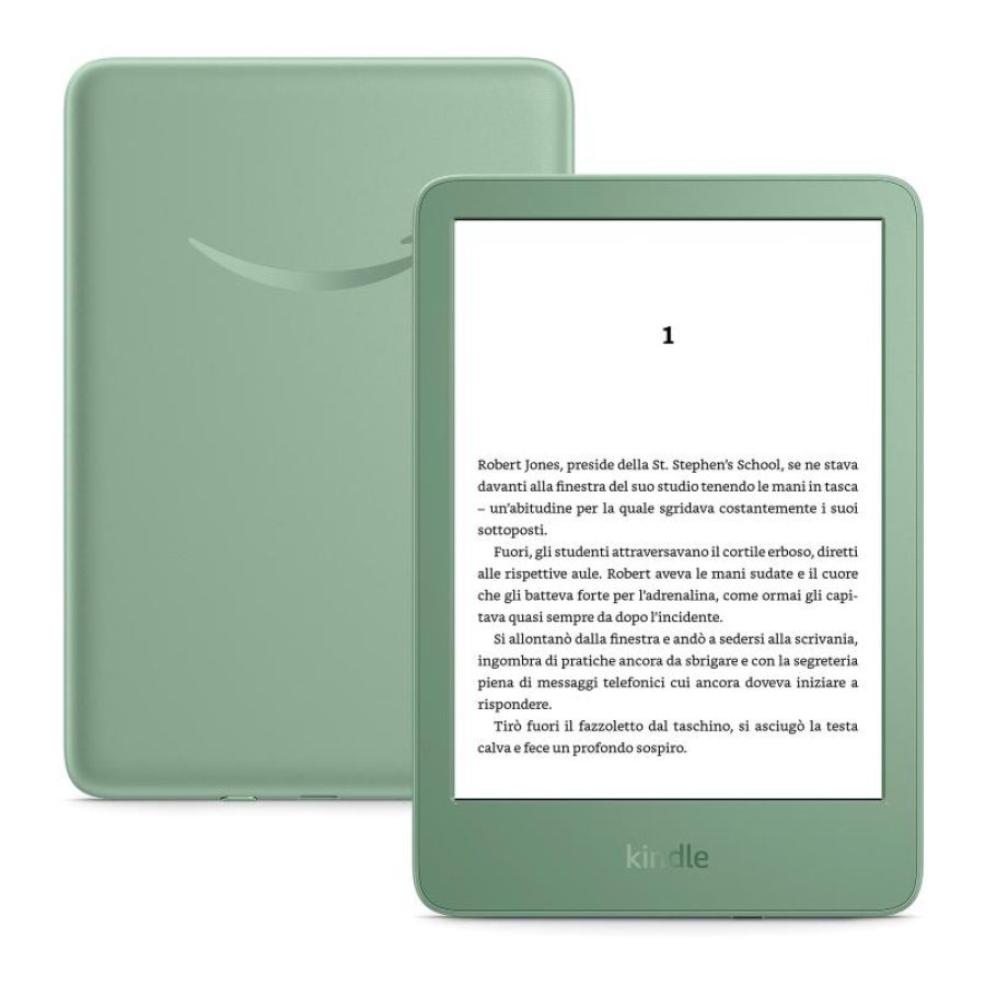 Amazon kindle 16 gb mit werbung, matcha grün