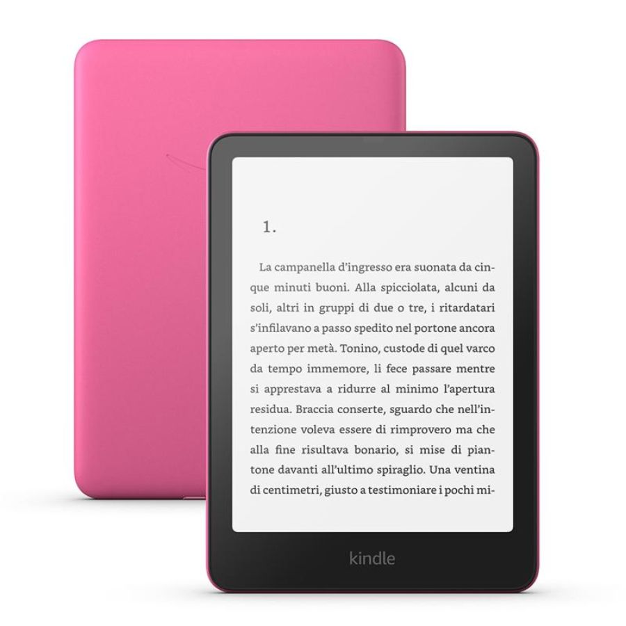 Amazon kindle paperwhite 16 gb mit werbung, rosa