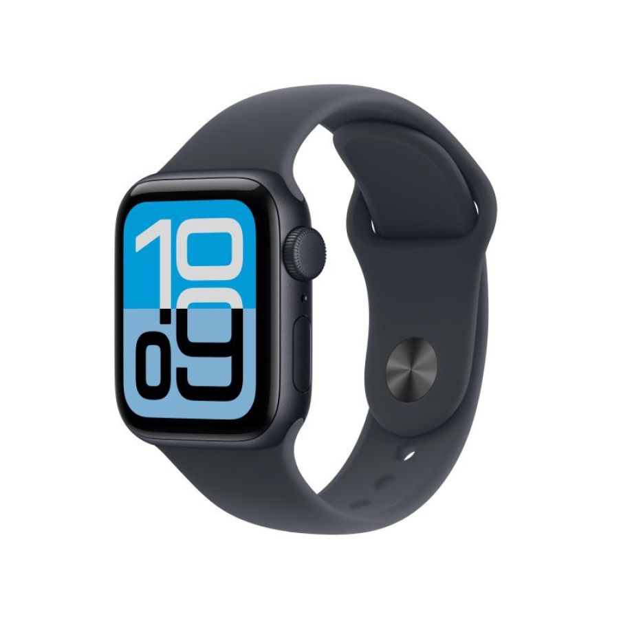 Apple watch se 3 gps 40mm midnight aluminium case with midnight sport band - m/l