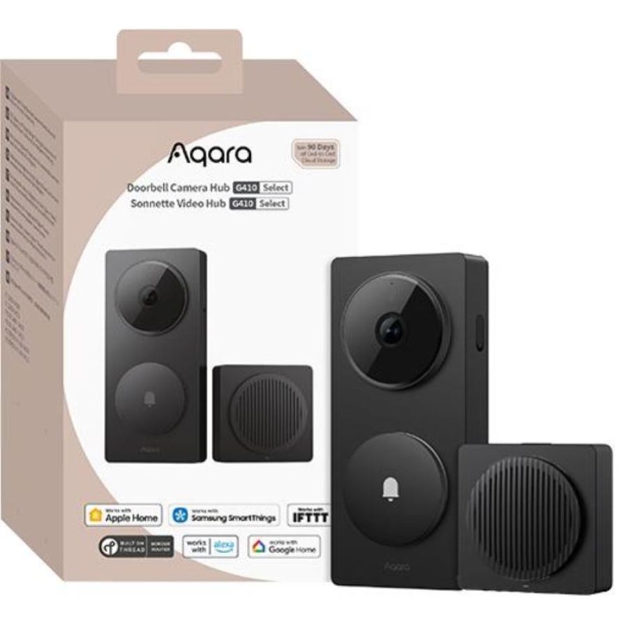 Aqara doorbell camera hub g410 select schwarz