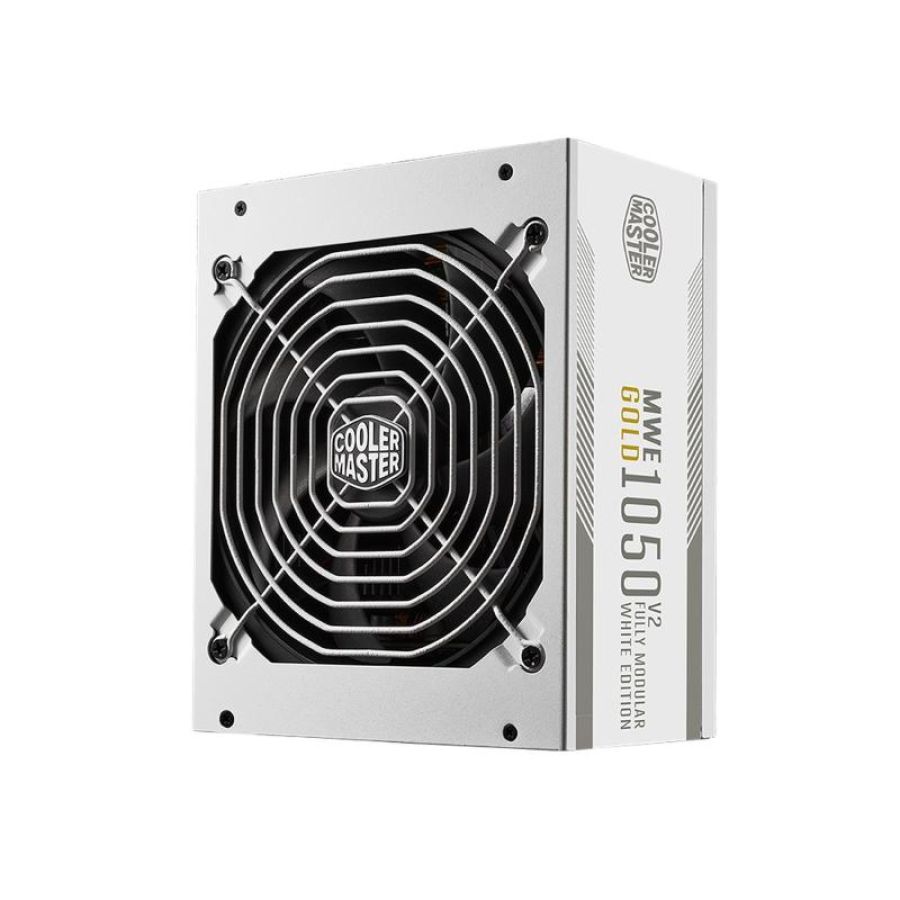 Cooler master mwe gold 1050 v2 atx 3.1 white edition 1050w modulare 80+ gold pfc attivo atx 3.1